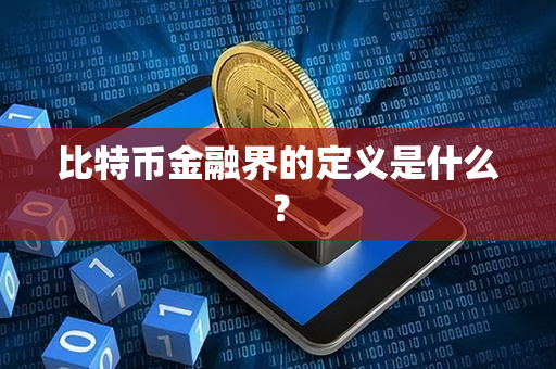 比特币金融界的定义是什么？