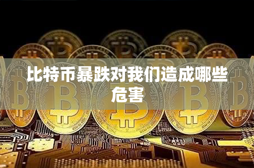 比特币暴跌对我们造成哪些危害