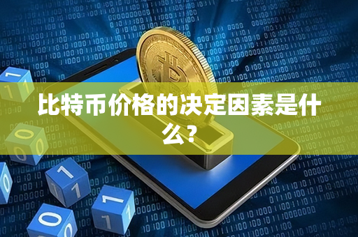 比特币价格的决定因素是什么？