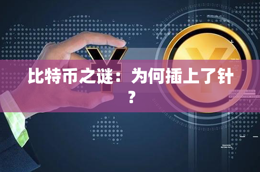 比特币之谜：为何插上了针？