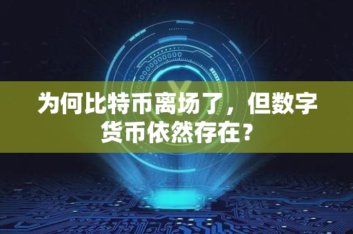 为何比特币离场了，但数字货币依然存在？